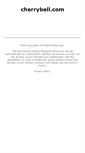 Mobile Screenshot of cherrybell.com